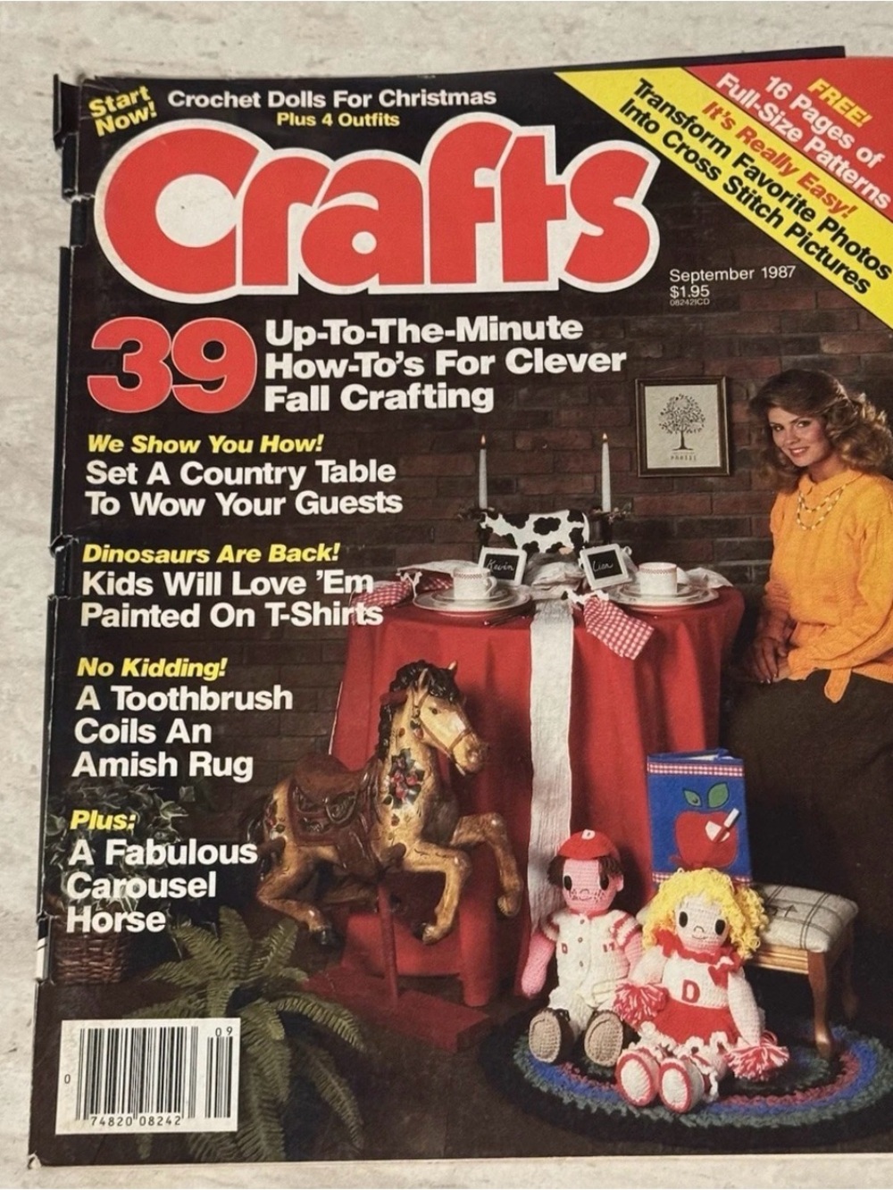 Crafts Magazine September 1987 Vintage